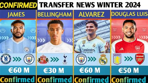 Transfer news: Winter transfer window 2024 .